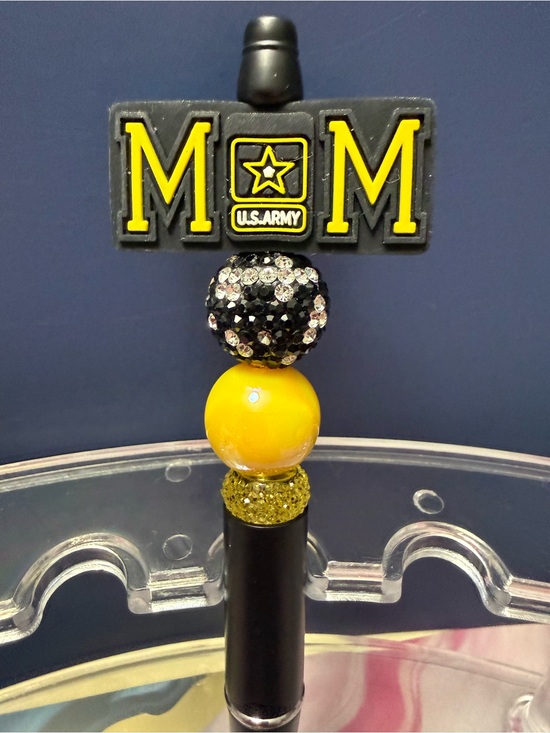 Beaditup Other - New U.S. Army MOM Beaded Pen